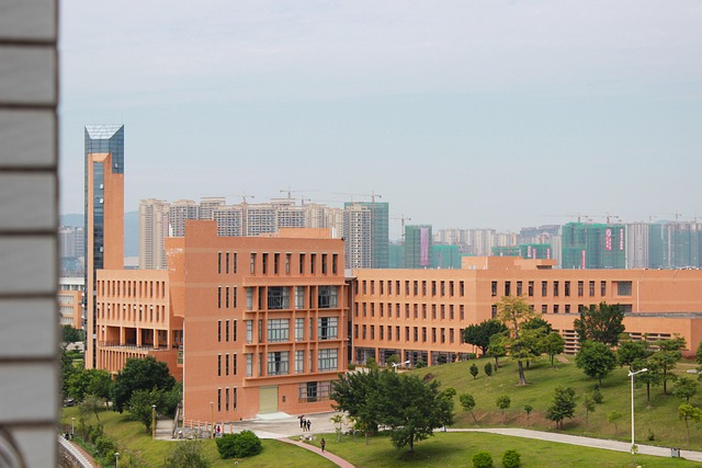 modern canadian university campus building exterior
